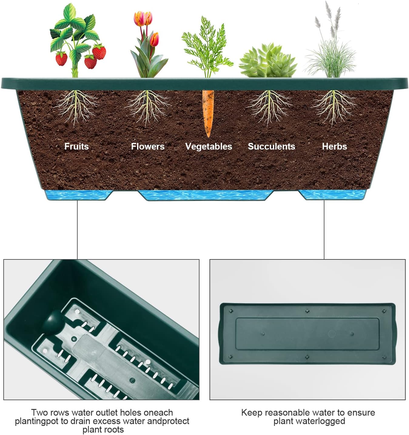 4 Tiers Vertical Raised Garden Bed…