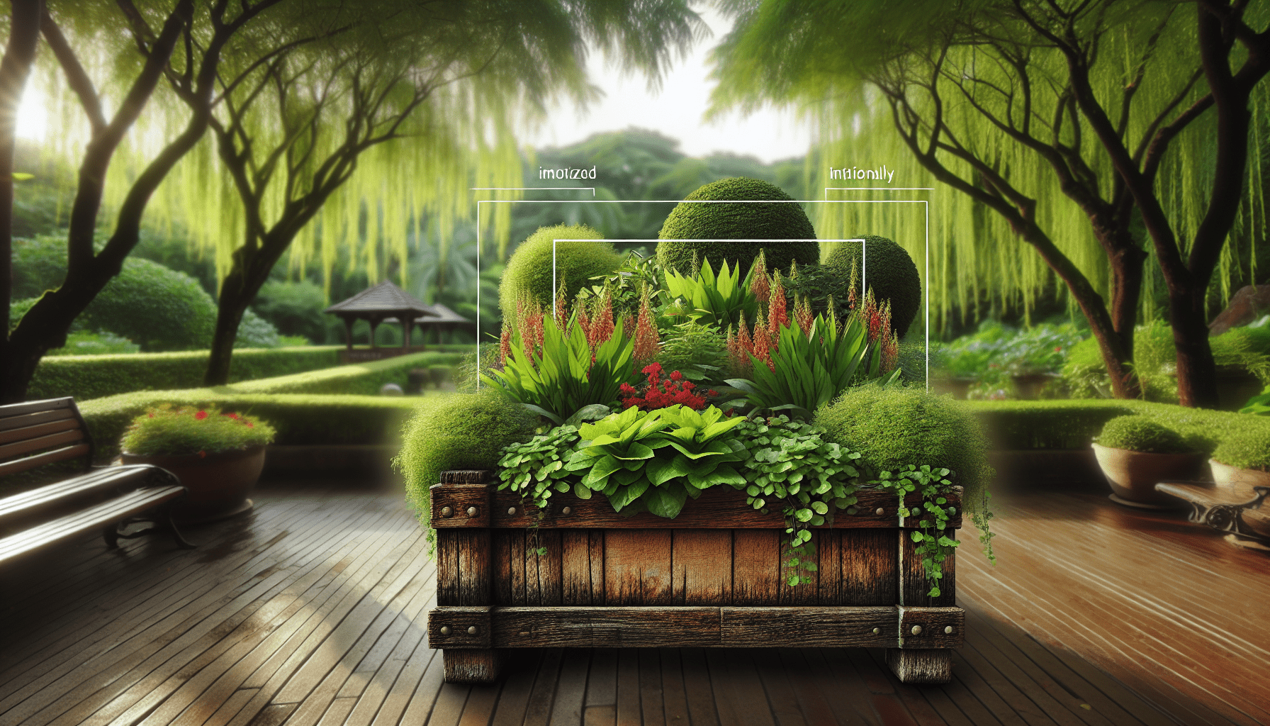 Create a Natural Oasis with Outdoor Wooden Planters