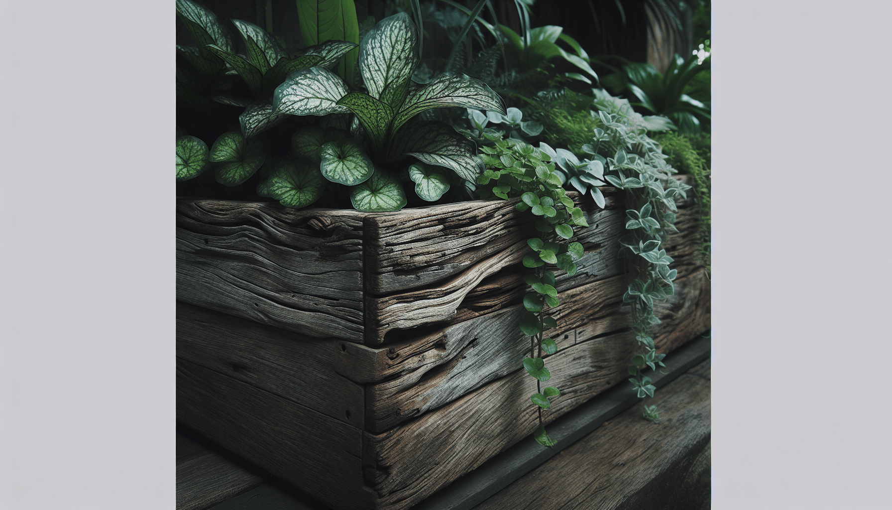 Elevate Your Plants with Rustic Planter Boxes