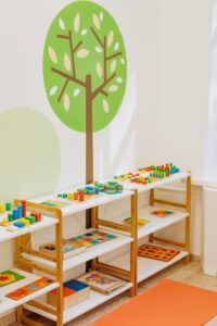 Educational Toys on Shelves